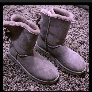UGG Bailey corduroy bow